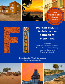 Français inclusif: An Interactive Textbook for French 102 book cover