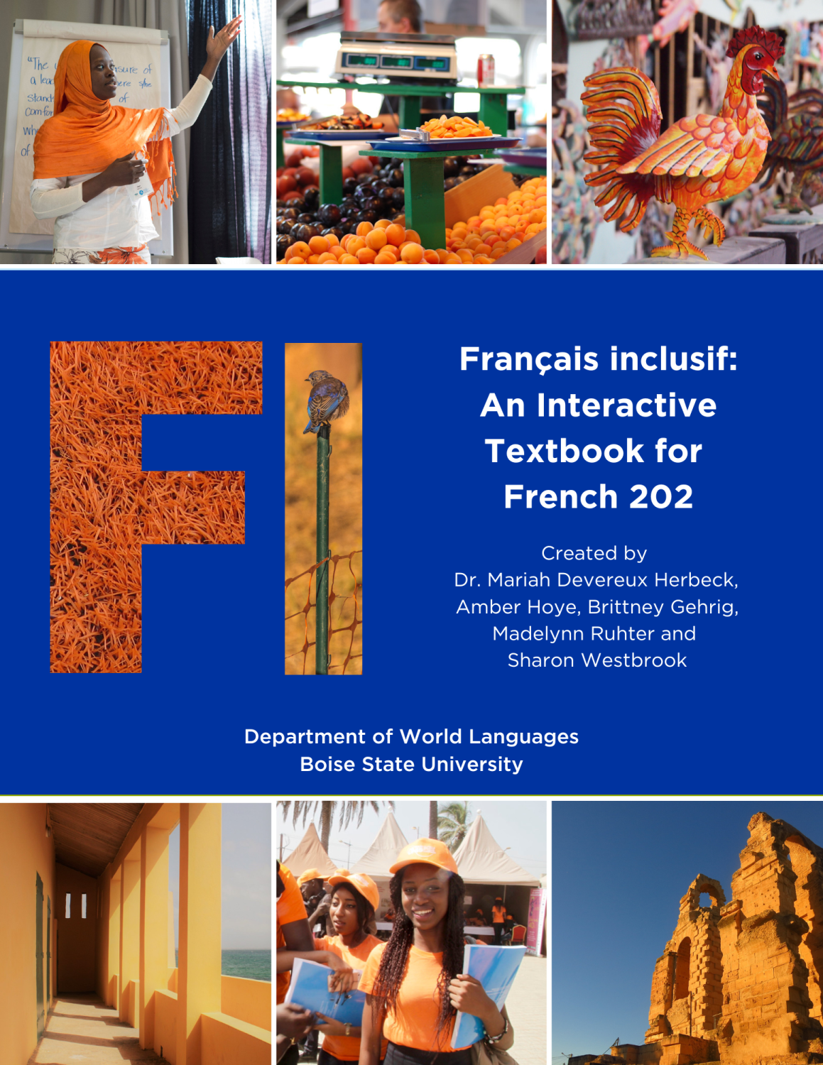 Cover image for Français inclusif: An Interactive Textbook for French 202