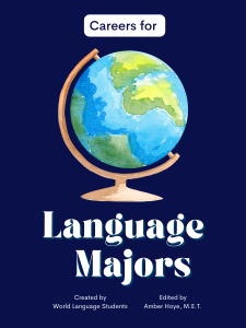 Careers for Language Majors book cover
