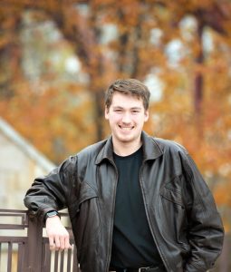 a portrait of Colter Sprague