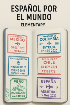 Español por el mundo: principiantes book cover