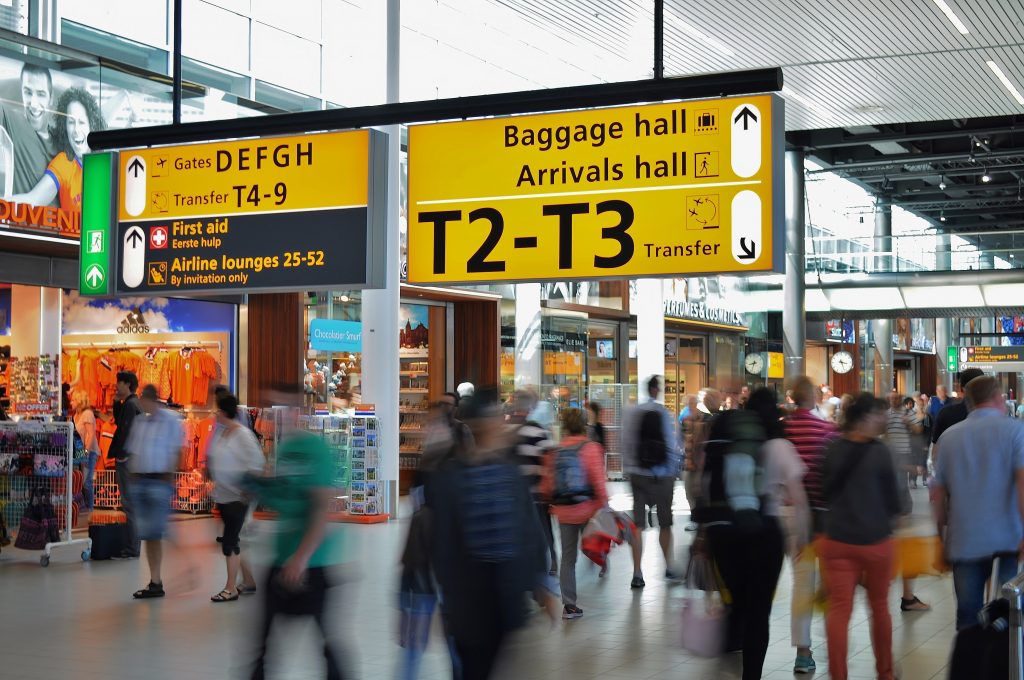 Airport signs