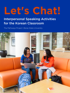 Let's Chat! Korean book cover