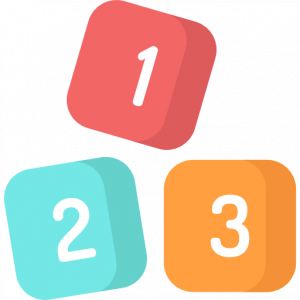 numbers icon 1 2 3